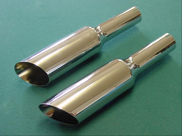 1967 Shelby GT-500/GT-350 Exhaust Tips (one-piece variant) - $475/pair + shipping