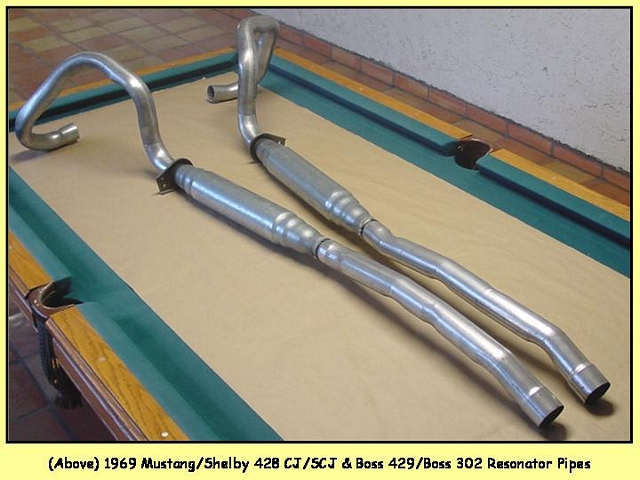 1969 Intermediate/Resonator pipes - $1,195/pair + shipping