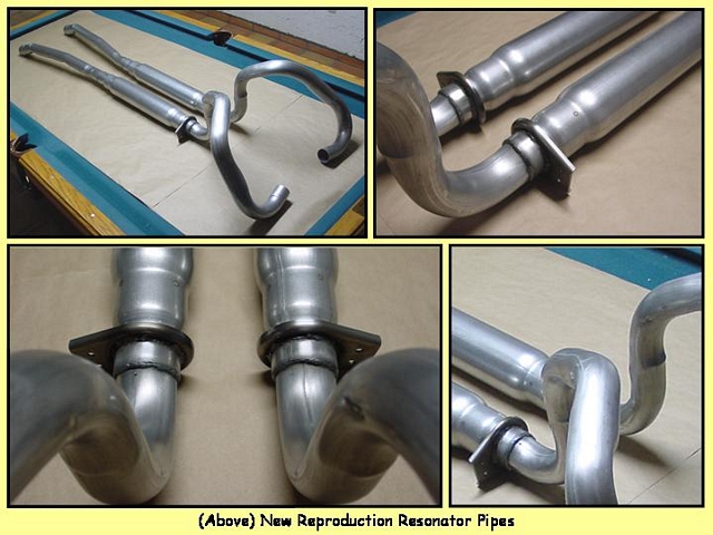 1968½ Shelby/Mustang Intermediate/Resonator pipes - $1,300/pair + shipping