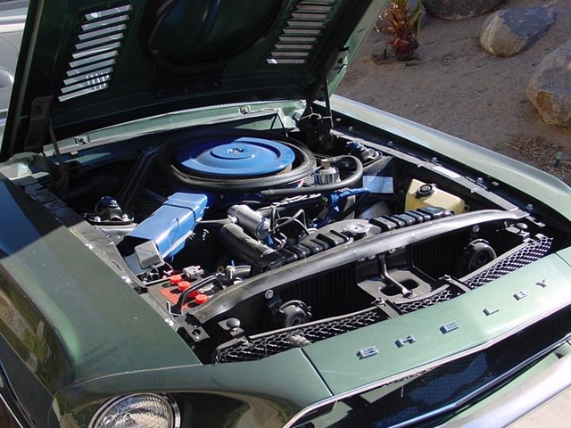 Highland Green 1968 Shelby GT500KR