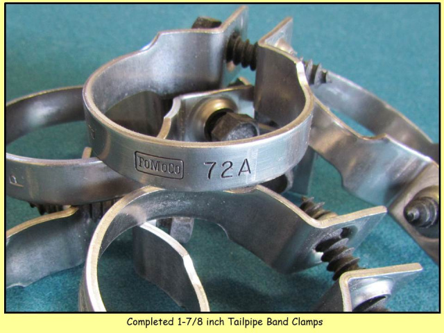 1967 Shelby 1-7/8 inch Tailpipe Band Clamp - $25/each + shipping