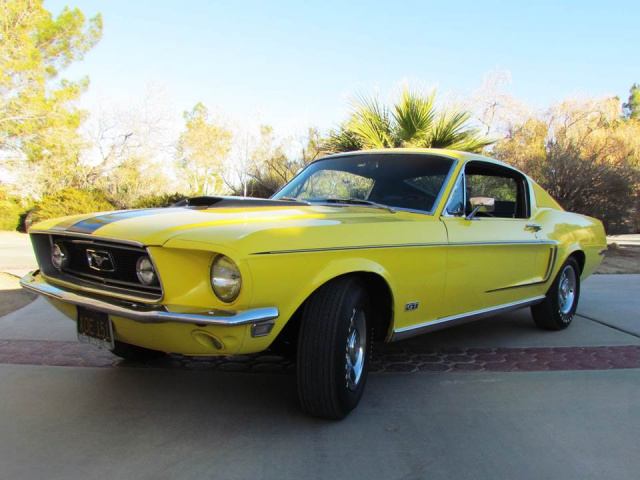 Special Paint 1968 428-Cobra Jet Fastback Mustang