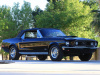 Raven Black 1968 CJ Convertible Mustang