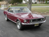 Royal Maroon 1968 Sprint B Mustang Coupe